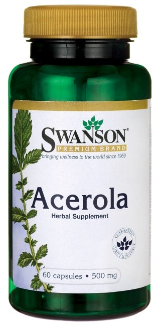 Swanson Acerola 500mg 60 caps