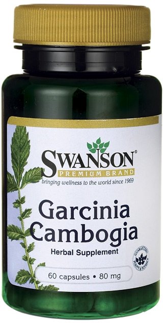Swanson Garcinia Cambogia 5:1 Extract 80mg 60 caps