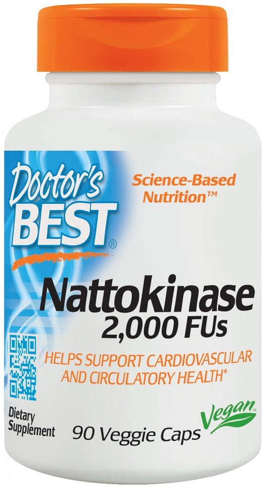 Doctor's Best Nattokinase 2000 FUs 90 vcaps