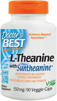 Doctor's Best L-Theanine with Suntheanine 150mg 90 vcaps