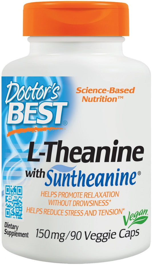 Doctor's Best L-Theanine with Suntheanine 150mg 90 vcaps