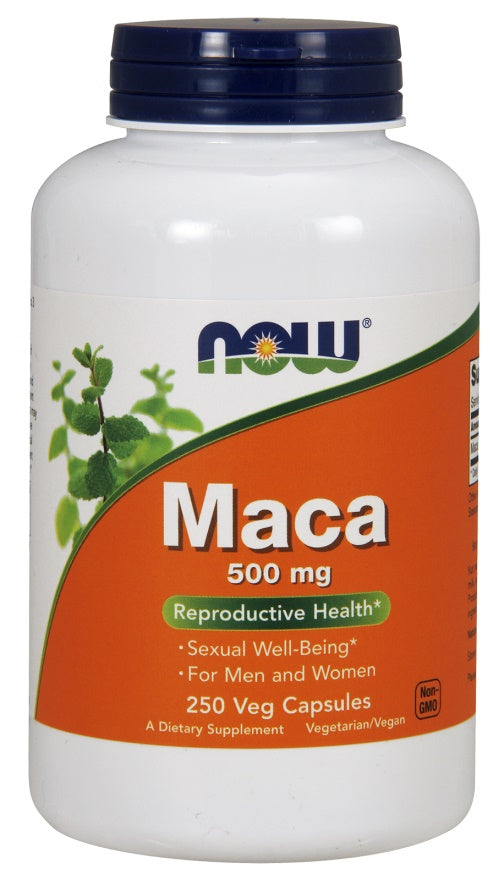 NOW Foods Maca 500mg 250 vcaps