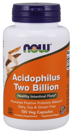 NOW Foods Acidophilus Two Billion 100 vcaps