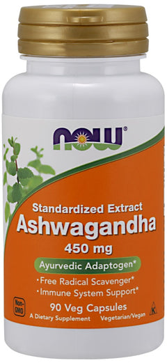 NOW Foods Ashwagandha Extract 450mg 90 vcaps