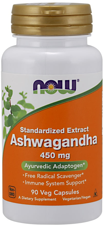 NOW Foods Ashwagandha Extract 450mg 90 vcaps