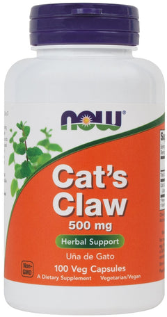 NOW Foods Cat's Claw 500mg 100 vcaps