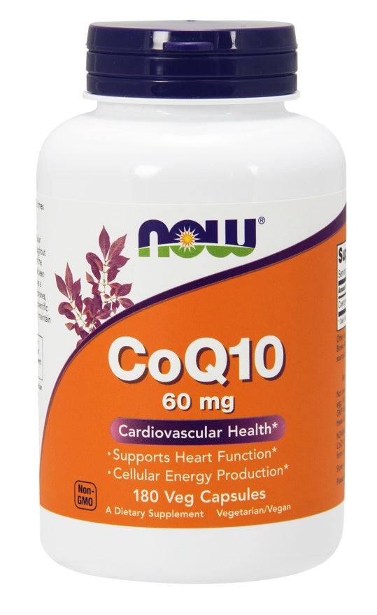 NOW Foods CoQ10 60mg 180 vcaps