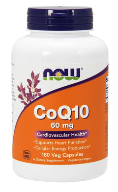 NOW Foods CoQ10 60mg 180 vcaps