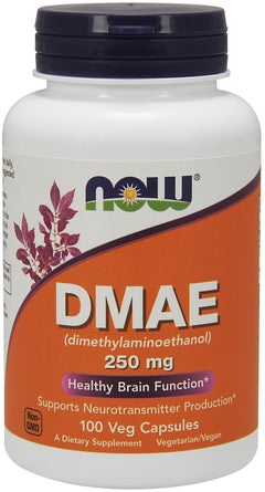 NOW Foods DMAE (Dimethylaminoethanol) 250mg 100 vcaps