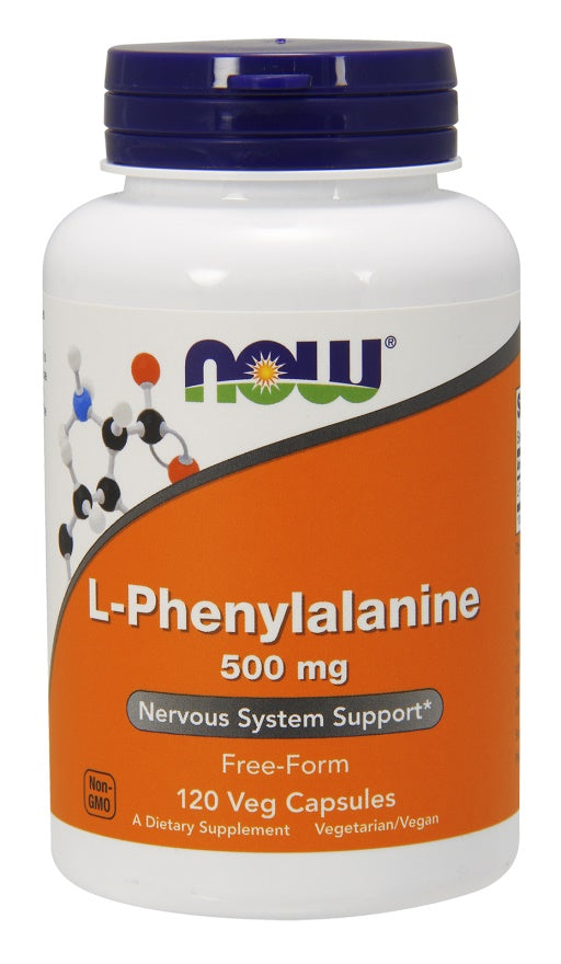 NOW Foods L-Phenylalanine 500mg 120 vcaps