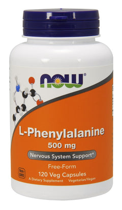 NOW Foods L-Phenylalanine 500mg 120 vcaps