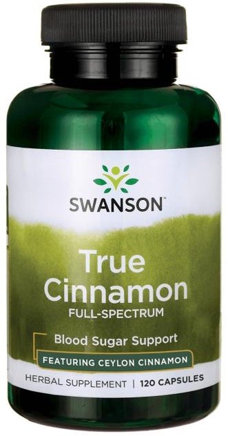 Swanson True Cinnamon Full Spectrum 120 caps