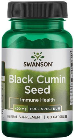 Swanson Black Cumin Seed 400mg 60 caps