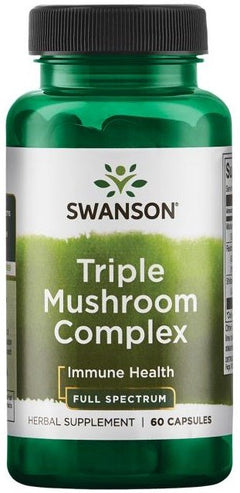 Swanson Triple Mushroom Complex 60 caps