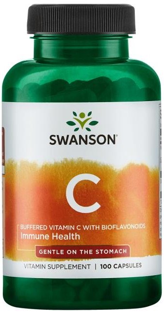 Swanson Buffered Vitamin C with Bioflavonoids 100 caps