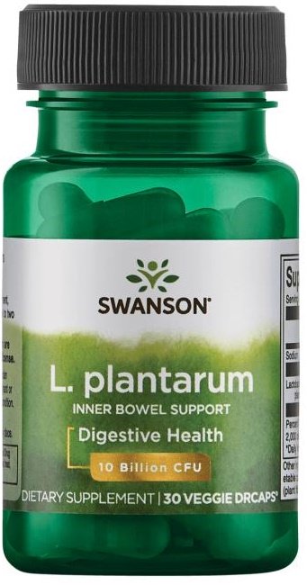 Swanson L Plantarum Inner Bowel Support 30 vcaps