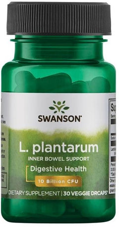 Swanson L Plantarum Inner Bowel Support 30 vcaps