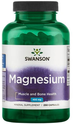 Swanson Magnesium 200mg 250 caps