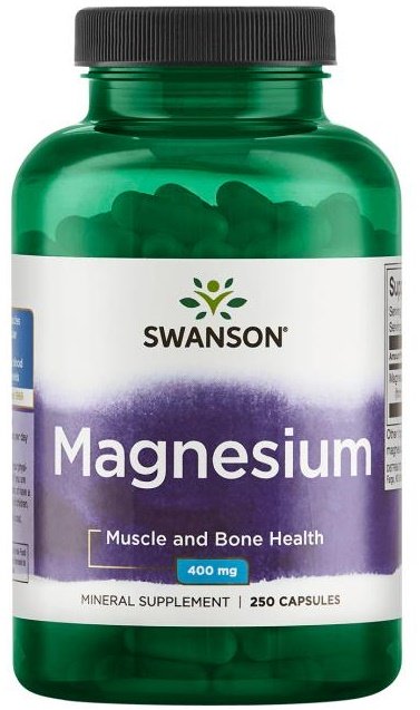 Swanson Magnesium 200mg 250 caps