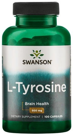 Swanson L-Tyrosine 500mg 100 caps