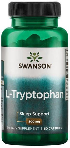 Swanson L-Tryptophan 500mg 60 caps