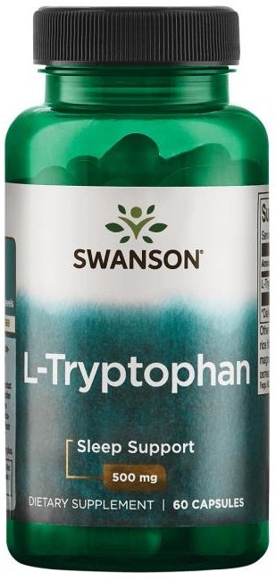 Swanson L-Tryptophan 500mg 60 caps