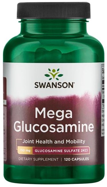 Swanson Mega Glucosamine 750mg 120 caps