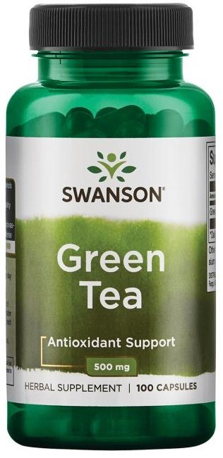 Swanson Green Tea 500mg 100 caps