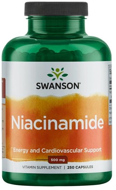 Swanson Niacinamide 500mg 250 caps