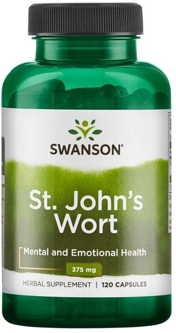 Swanson St John's Wort 375mg 120 caps