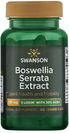 Swanson Boswellia Serrata Extract 125mg 60 vcaps