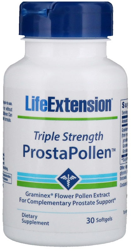 Life Extension ProstaPollen Triple Strength 30 softgels