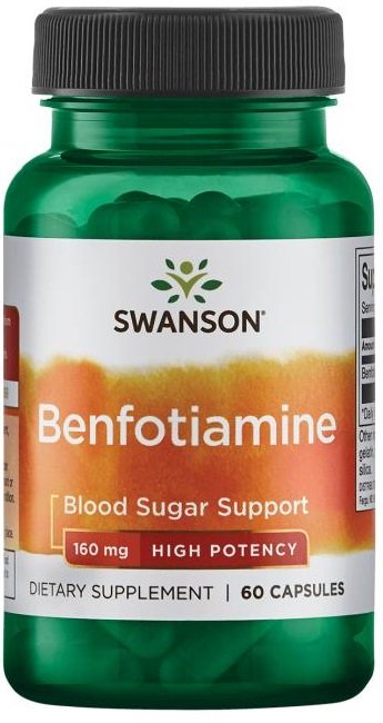 Swanson Benfotiamine 160mg 60 caps