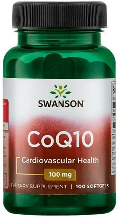 Swanson CoQ10 100mg 100 softgels
