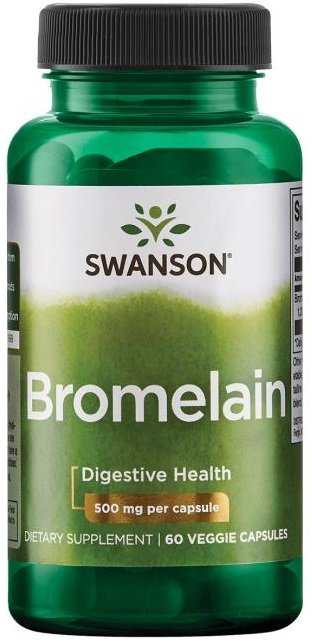 Swanson Bromelain 500mg 60 vcaps