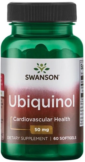 Swanson Ubiquinol 50mg 60 softgels