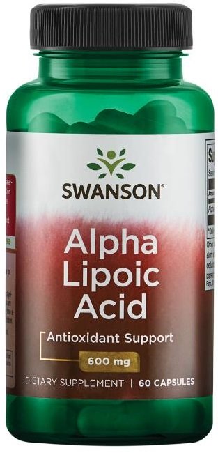 Swanson Alpha Lipoic Acid 600mg 60 caps