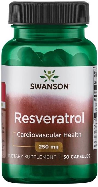 Swanson Resveratrol 250mg 30 caps