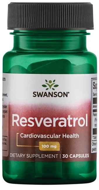 Swanson Resveratrol 100mg 30 caps