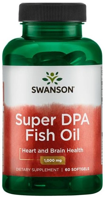 Swanson Super DPA Fish Oil 60 softgels