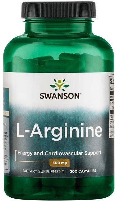 Swanson L-Arginine 500mg 200 caps