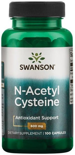 Swanson N-Acetyl Cysteine 600mg 100 caps