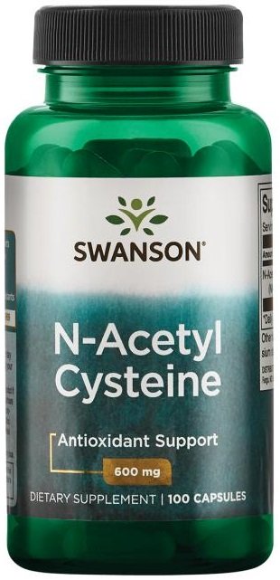 Swanson N-Acetyl Cysteine 600mg 100 caps