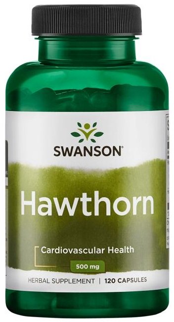 Swanson Hawthorn Extract 500mg 120 caps
