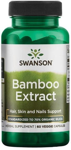 Swanson Bamboo Extract 60 vcaps