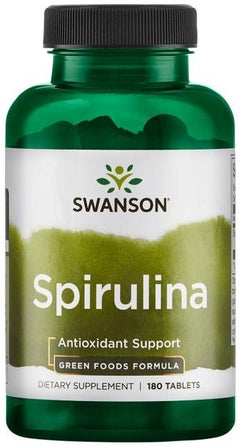 Swanson Spirulina 500mg 180 tablets