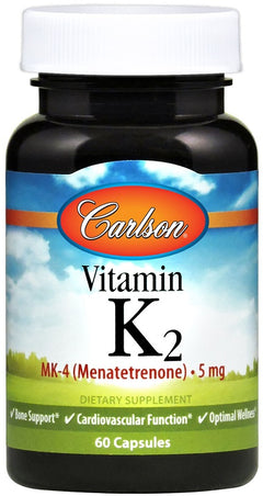 Carlson Labs Vitamin K2 MK-4 5mg 60 caps