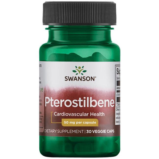 Swanson Pterostilbene 50mg 30 vcaps