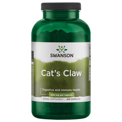 Swanson Cat's Claw 500mg 250 caps