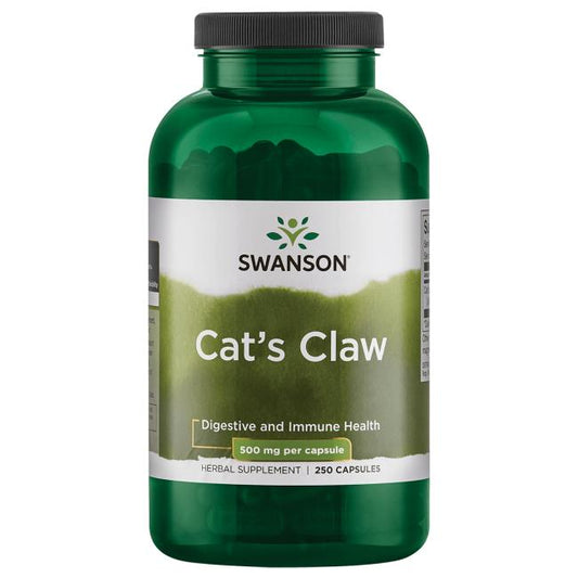 Swanson Cat's Claw 500mg 250 caps